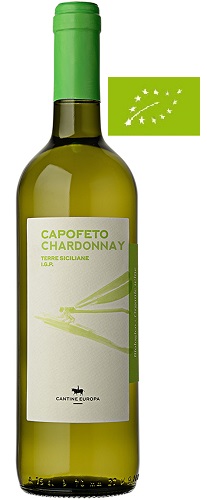 Cantine Europa Capofeto Chardonnay Terre Siciliane IGT BIO 2017
